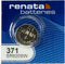 Renata Watch Battery 371 or SR920SW Swissness 1.5V 1 x 371 or SR