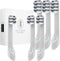 Replacement Toothbrush Heads for Kids - Compatible with Quip Electric Toothbrush Refill (Kids 3PCS + Adult 3PCS)