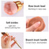 JERCLITY 2 Pieces Rose Makeup Brushes, Super Large Face Powder Makeup Brushes for Loose Powder and Nail Dust