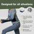Large Reusable Ice Packs for Injuries with Velcro Straps - Soft Gel Hot and Cold Packs for Hip, Shoulder, Back Pain