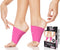 Physix Gear Arch Support Bands for Foot Discomfort - Compression Bands for Plantar Fasciitis, Arch Sleeves, Pink, M