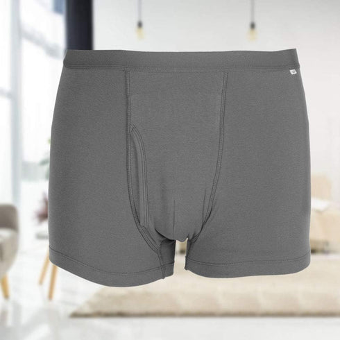 Incontinence Underwear for Men, Cotton Breathable Washable Reusable with Maximum Absorbency (M)