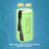 AA Ni-Cd 1.2V 2/3AA 600mAh Rechargeable Battery, 6pcs Green