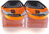 ARIAT Men's Energy Max Work Insole, Wide Square Toe, Orange, Size 10 W