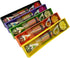 Set 5 Set of Aromatherapy Gift with Incense Holder, Incense Sticks & Floral Candles Relaxation & Meditation Kit