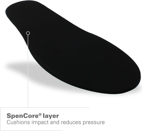 Spenco Rx Comfort Thin Lightweight Orthotic Shoe Insole, Men's Size 14-15