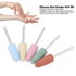 Silicone Nail Grinder Drill Bit, 5pcs Nail Art Polisher Nail Grinders Drill Bits Manicure Machine Tools Professional Gel Remove Polishing Pedicure Smoothing Drill Nail File
