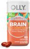OLLY Ultra Strength Brain Softgels - Supports Memory, Focus & Concentration with Omega-3s, 60 Count
