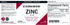Kirkman Zinc 20mg - 250 Capsules - High Absorption - Immune Support - Hypoallergenic