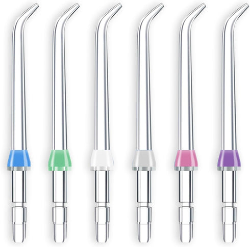 Flosser Replacement Tips for Waterpik Water Flosser, Classic Jet Tips, Compatible with Oral Irrigator & Dental Flosser