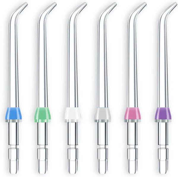 Flosser Replacement Tips for Waterpik Water Flosser, Classic Jet Tips, Compatible with Oral Irrigator & Dental Flosser