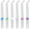 Flosser Replacement Tips for Waterpik Water Flosser, Classic Jet Tips, Compatible with Oral Irrigator & Dental Flosser