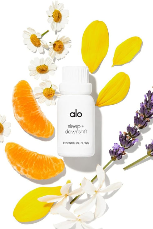 Alo Essential Oil: Sleep and Downshift Therapeutic Grade Non-GMO - 15 ml