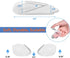 Medial & Lateral Heel Wedge Silicone Insoles, Supination & Pronation Corrective Gel Adhesive Shoe Inserts for Foot