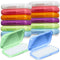Braces Wax for Teeth, 12 Pack Dental Care Orthodontic Wax for Braces Wearers, Colorful