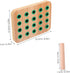 UPKOCH Wooden Dexterity Training Board - Occupational Therapy Finger Strength Tool