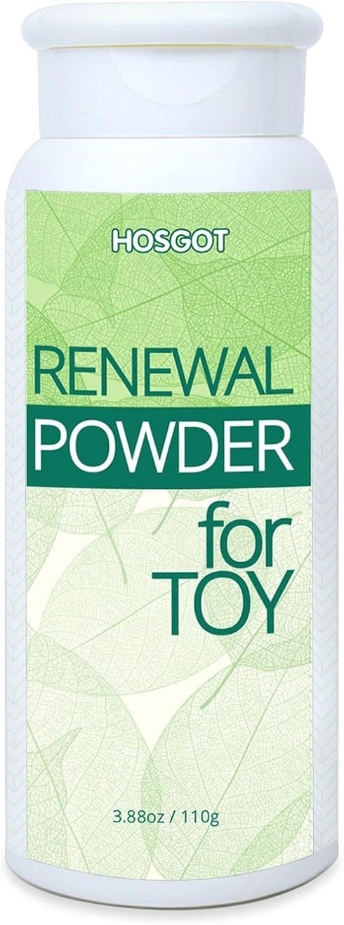 HOSGOT Renewal Powder for Sex Dolls Male Masturbator Dildo, Sex Toy Cleaner Conditioning