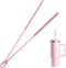 kunqun Silicone Straw Cleaner Brush - 2 Pcs Straw Brush for Water Bottle