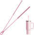 kunqun Silicone Straw Cleaner Brush - 2 Pcs Straw Brush for Water Bottle