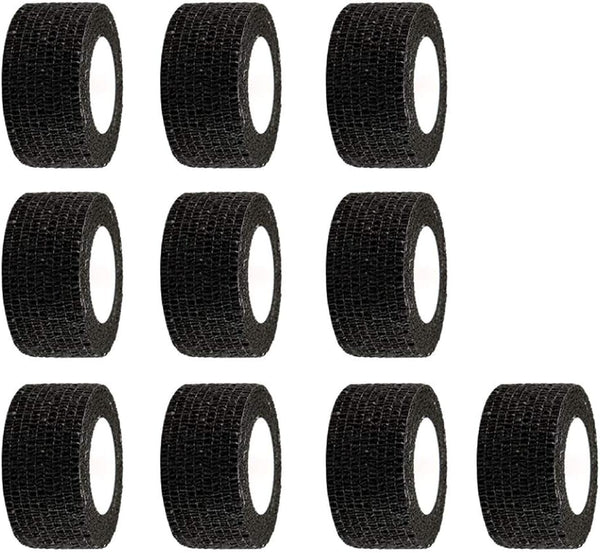 ESUPPORT 1 Inch X 5 Yards Self Adherent Cohesive Wrap Bandages, Strong Elastic First Aid Tape (10 Count)