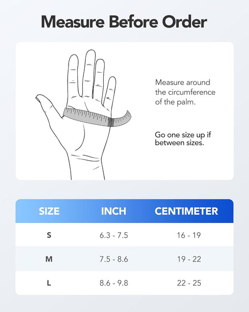 CMC Thumb Brace with Shape-Memory Restriction Splint for Thumb Joint Pain Relief, Instability, Tendonitis, Arthritis