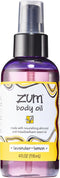Indigo Wild Zum Lavender-Lemon Body Oil, Nourishing Massage Oil for Therapy & Hydration, 4 fl oz