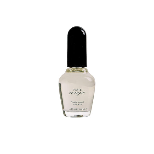 Nail Magic Hand & Cuticle Oil, Vanilla Almond Natural Cuticle Oil for Stronger Nails, 0.5 Fluid Ounce