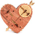 iDventure Tin Woodman's Heart, Mechanical Treasure Chest for Jewelry, Cryptex Gift Packaging, 3D Puzzle