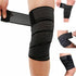 Adjustable Elastic Knee Wrap Compression Bandage Brace Support for Joint Pain Relief, Squat, Basketball, Running