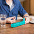 BUG HULL Weekly Pill Organizer - Large 2 Packs, Extra Large Travel Pill Organizers, 7 Day Pill Box (Blue+Green)