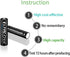 1.2V Ni-MH AAA 300mah Rechargeable Battery for Solar Lights, Remote Controller, Electric Toys,12 Pack