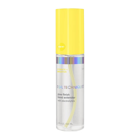 Real Techniques Sponge+ Makeup Setting Spray for Face, Hydrating with Vitamin C + Electrolytes, 2 fl oz Spray Bottle