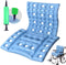 Inflatable Anti-Decubitus Seat Cushion for Wheelchair, Breathable Backrest Air Cushion for Pressure Sores Pain Relief