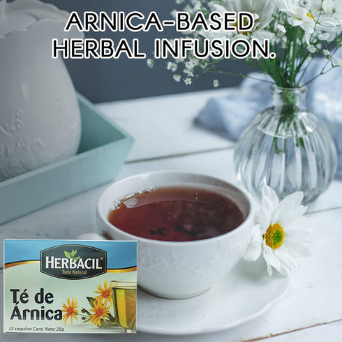 HERBACIL ARNICA TEA, 25-BAGS, 0.88 OZ (3)