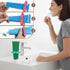 TIESOME 12Pcs 4 JJUNW Toothpaste Squeezers Bulk, Colors Toothpaste Clips Tube Squeezer Dispenser, Toothpaste Rollers