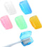 Trinkrittey 5 Pcs Toothbrush Covers Portable Toothbrush Head Protector Case Brush Pod Case