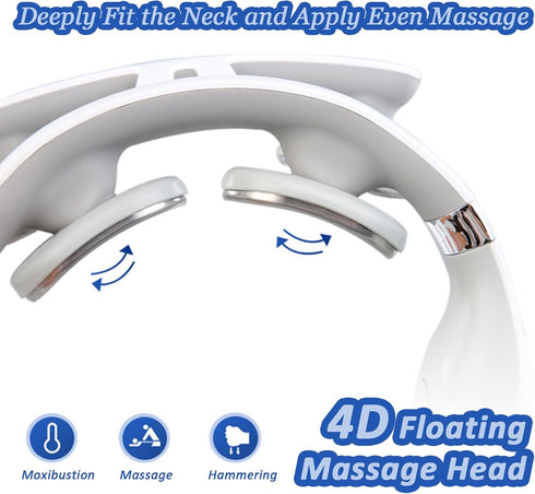 Verticlear Pro 2026 2.0 6 16 Neck Device, Neck Massager with Heat, Upgraded Pulse Technology, Modes Levels