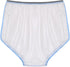 YONGHS Unisex Adult Plastic Underwear Easy to Clean Diapers Elastic Band Pull on Cover Pant Outdoor Sports