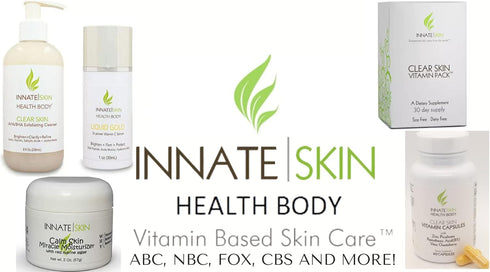 Clear Skin Acne Vitamins Pack | 60 Count | 20 Antioxidants, Botanicals, Minerals & Vitamins for Hormonal & Cystic Acne