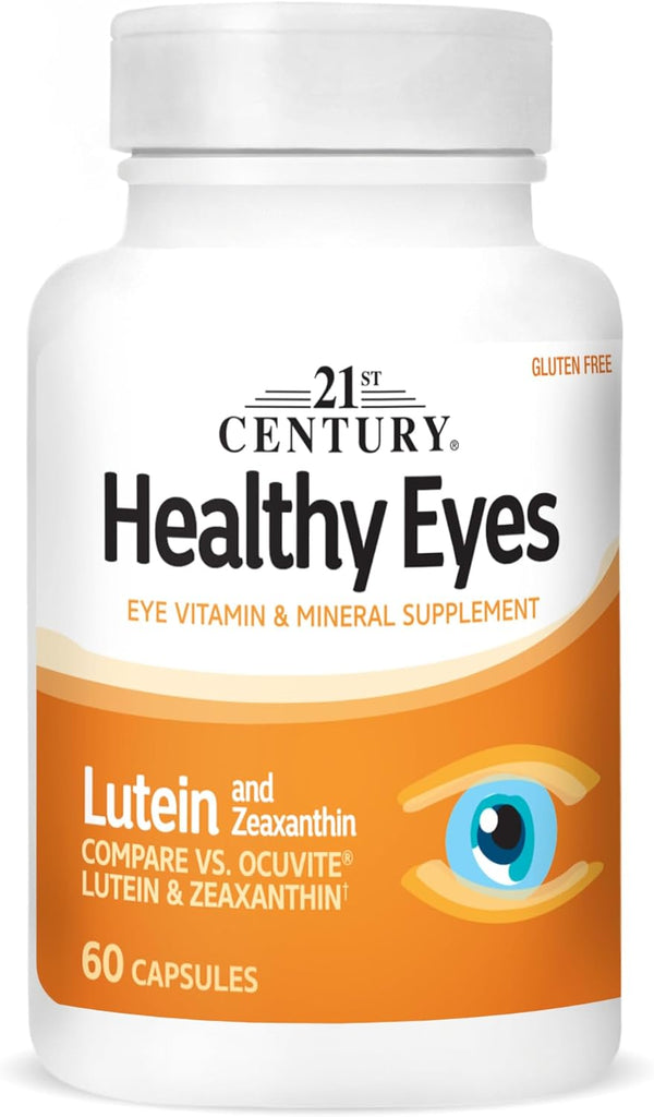 21st Century Healthy Eyes Lutein and Zeaxanthin Capsules | 60 Count (27454)