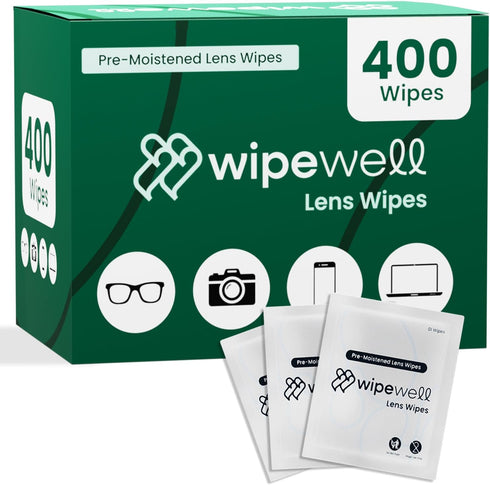 Pre Moistened Lens Wipes for Eyeglasses Eyeglass Cleaning Wipes, Eye Glass Cleaner