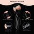 Sethexy Short Oval False Nails - 500Pcs Full Cover Acrylic Nail Tips for Art Nail Design (Clear)