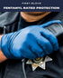 Volt Small 100 Ct. Blue Nitrile Disposable Gloves, Food Safe Cleaning Gloves, Latex Free