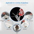 62" Drain Clog Remover Tool, Flexible Grabber Claw Reacher Tool with 4 Claws for Home Kitchen Sink and Toilet