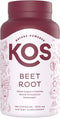 KOS Organic Beet Root Capsules 1500mg - Natural Nitric Oxide Booster, 180 Capsules for Healthy Active Lifestyle