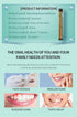 Lunaya Set 10 Pack Bamboo Toothbrush - - Natural Bamboo - Brown Nylon Bristles - Manual Toothbrush
