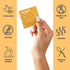 Pack 20 Count Royal Tailored Fit Ultra Thin Vegan Condoms - Premium Lubricated Condom - Unflavored Lubricant, Organic