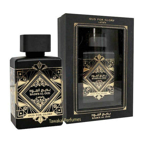 Lattafa Perfumes Bade'e Al Oud Oud for Glory Eau De Parfum Spray - 3.4 Ounce Unisex