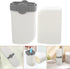 Yardwe Portable Toothbrush Toothpaste Travel Case Ivory White Toothbrush Travel Holder Mouthwash Cup and Daily Oral