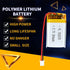 3.7V 300mAh 502035 Lipo Battery, Rechargeable Lithium Polymer Ion Battery Pack with PH2.0mm JST Connector